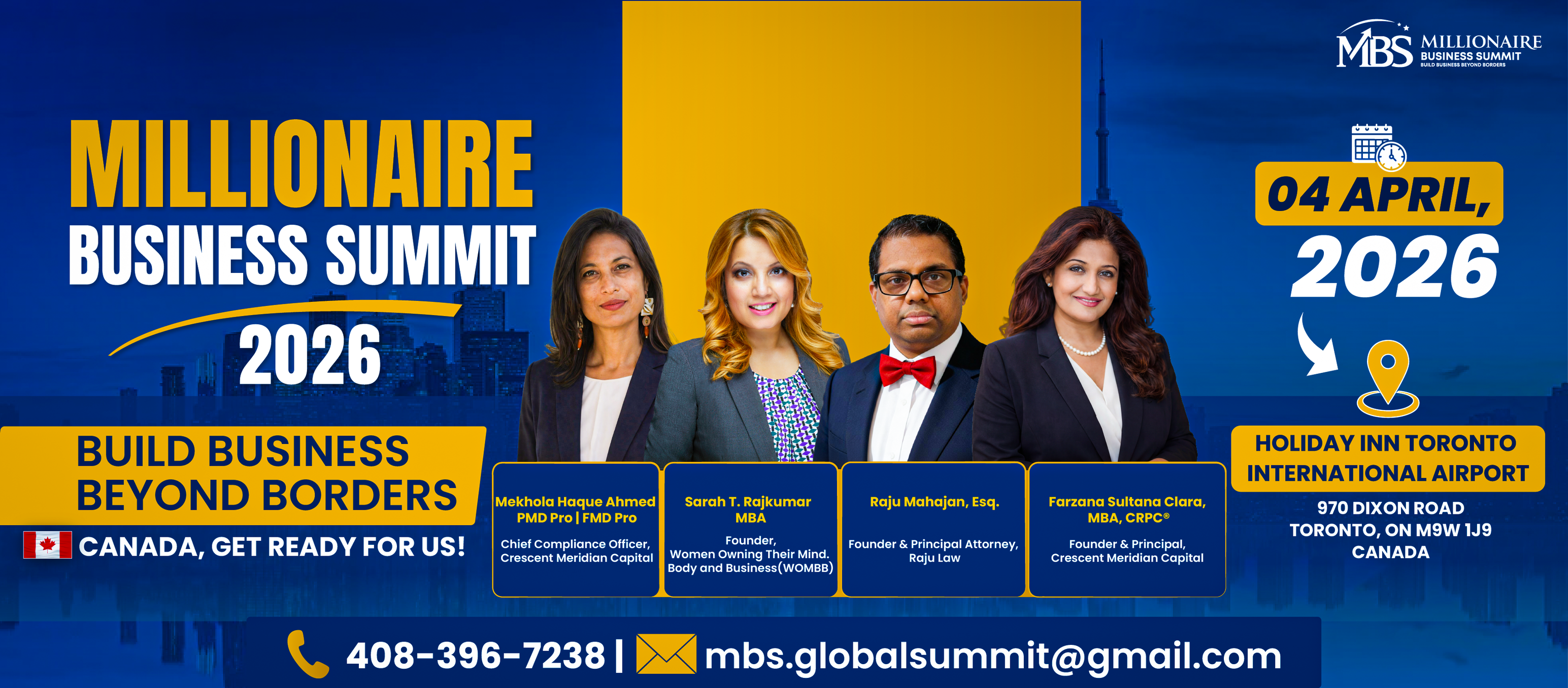 Crescent Meridian Capital at the Millionaire Business Summit